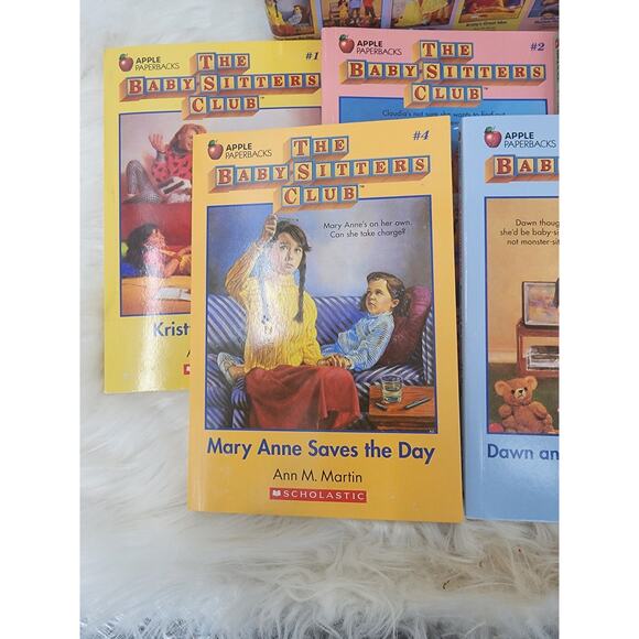 The Babysitters Club 6 Book Collection in Retro Tin Ann M Martin Books 1-5 - Picture 2 of 4